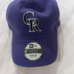 New Era purple adjustable Toddler Cap